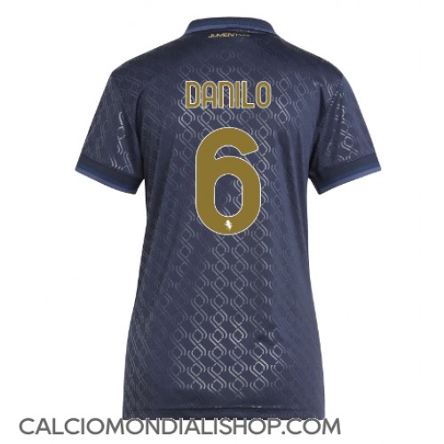 Maglie da calcio Juventus Danilo Luiz #6 Terza Maglia Femminile 2024-25 Manica Corta